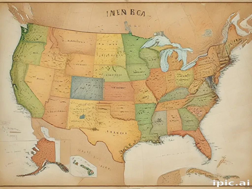 america map