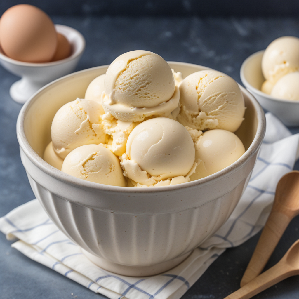 old fashioned homemade ice cream recipe with raw eggs