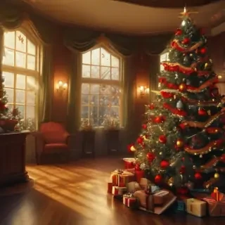 christmas party background