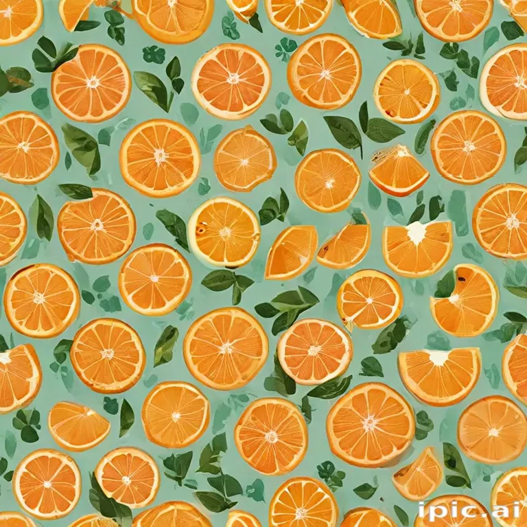 cute orange background