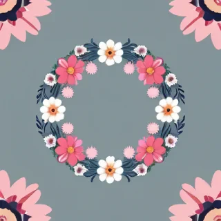 flower circle png