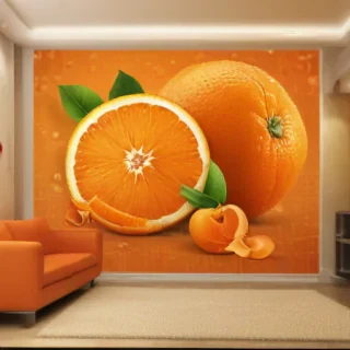 orange cute wallpaper