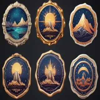 stickers clipart