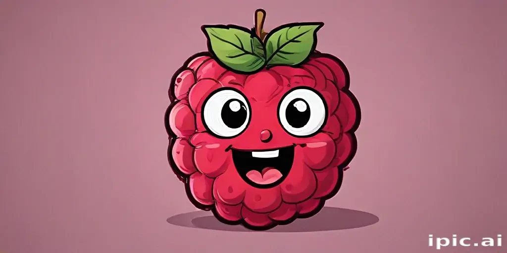 raspberry cartoon