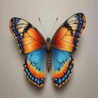 pictures of drawings of butterflies