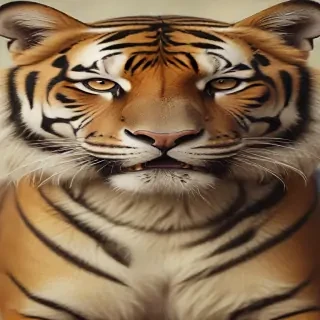 vintage tiger