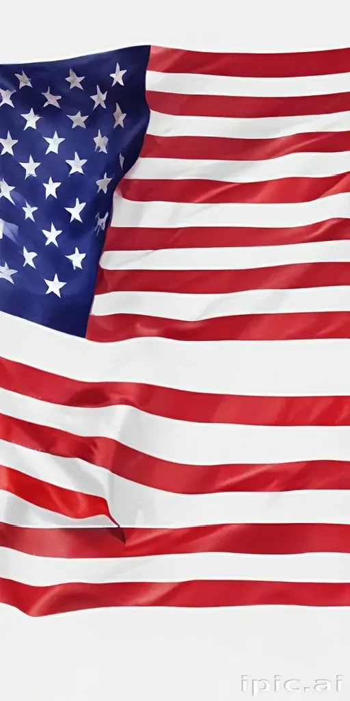 transparent american flag clipart