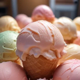 ice cream background