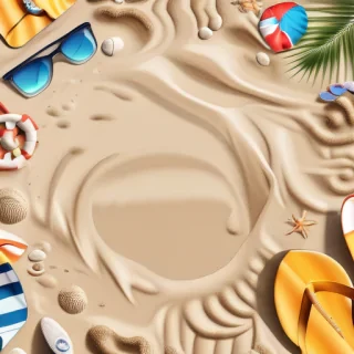 summer beach background