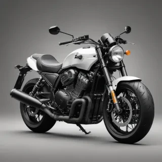 motorcycle clipart black and white