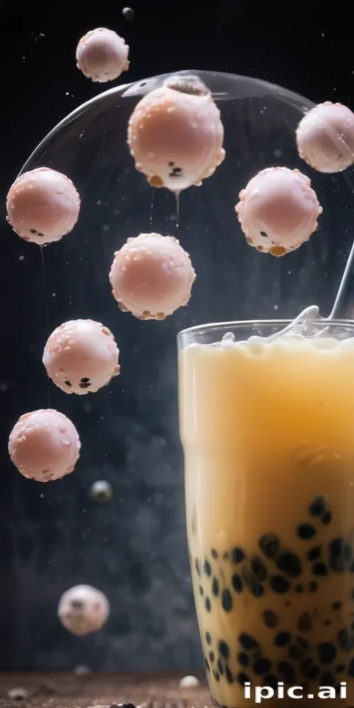 bubble tea background