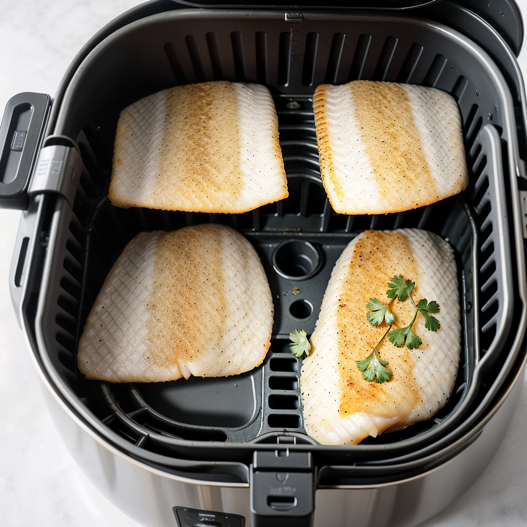 how long to cook frozen tilapia in air fryer
