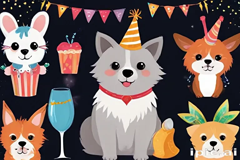 party animal clipart