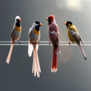 birds transparent