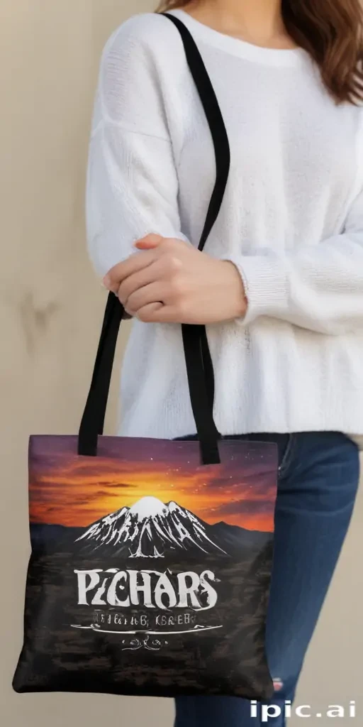 mock up tote bag