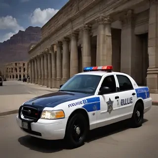 police car wallpaper