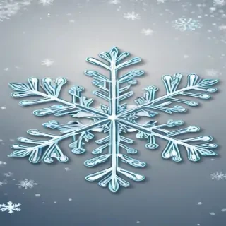 snowflake clipart free