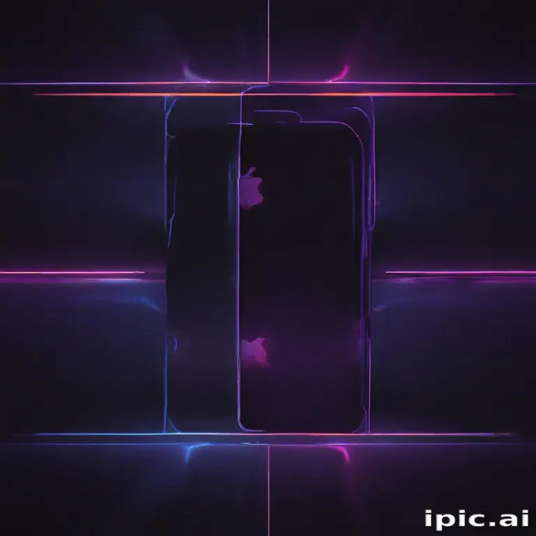 iphone neon wallpaper