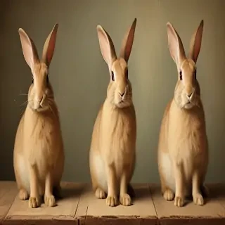 vintage rabbit images