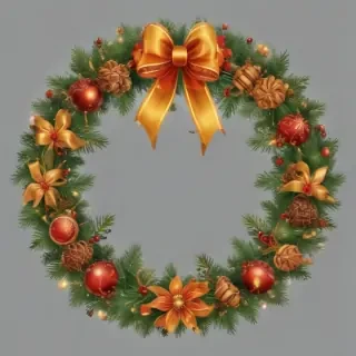 merry christmas clipart transparent background