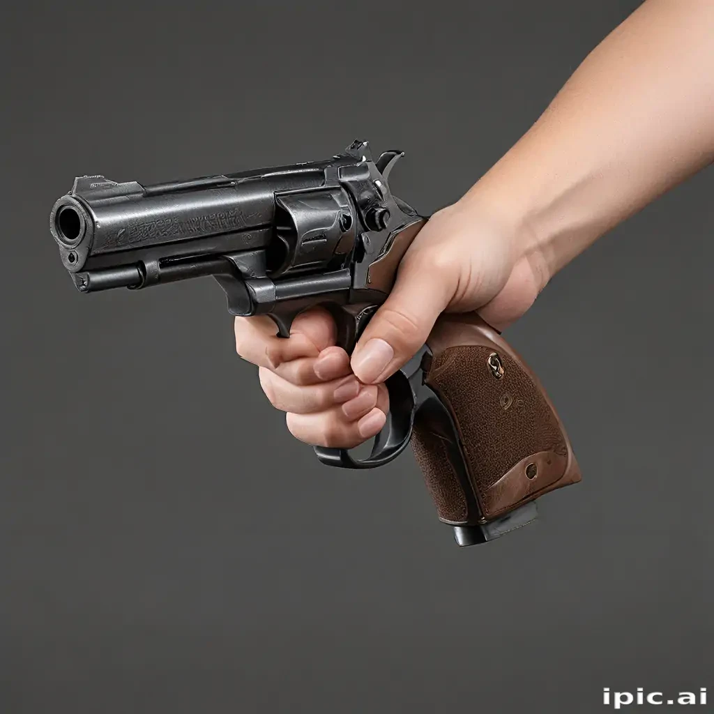 hand with gun png