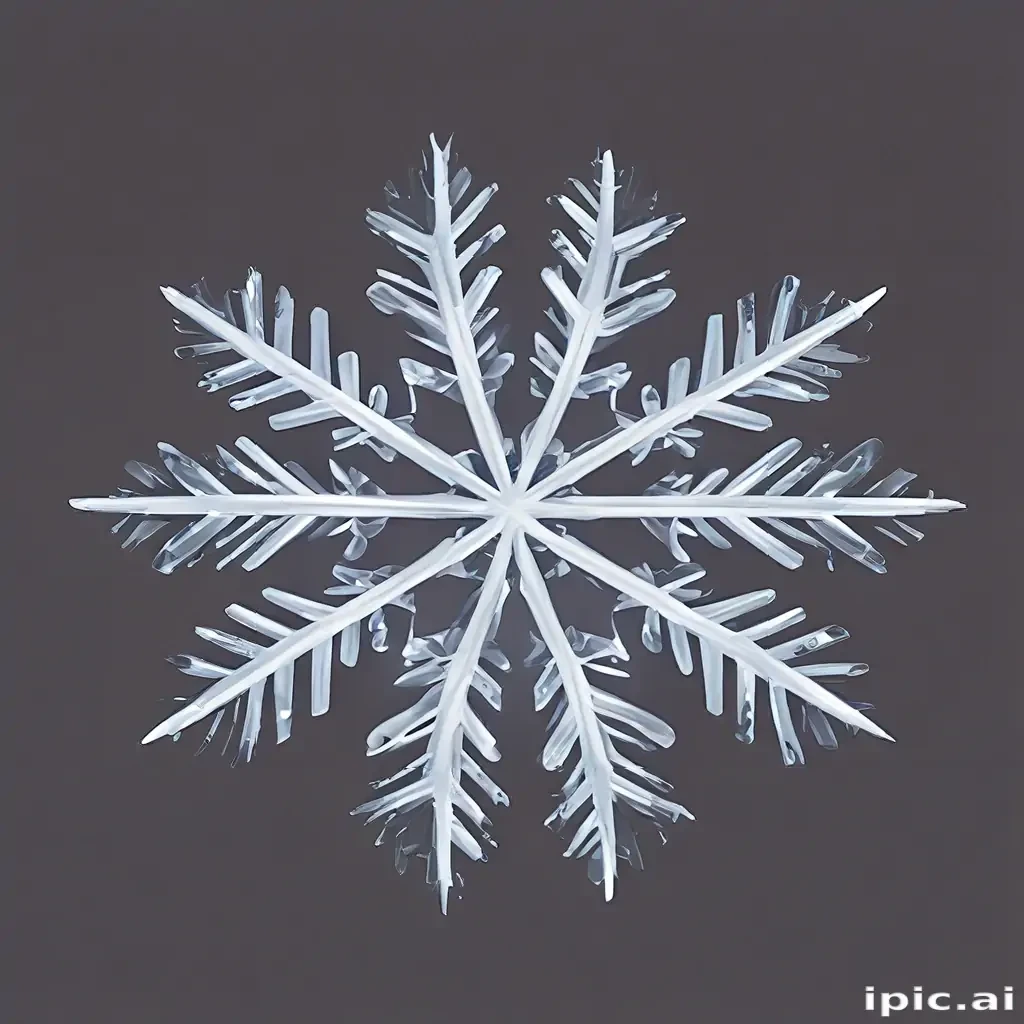 transparent background snowflake clipart