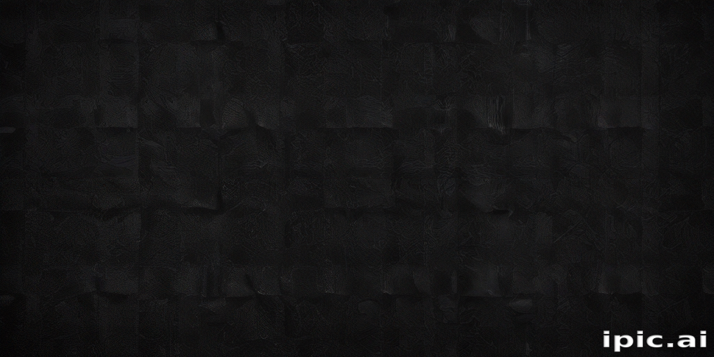 Abstract Textured Black Surface with Subtle Variations in Depth and Light