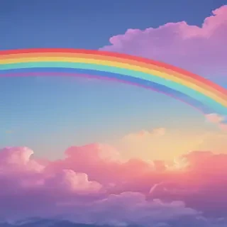 aesthetic wallpapers rainbow