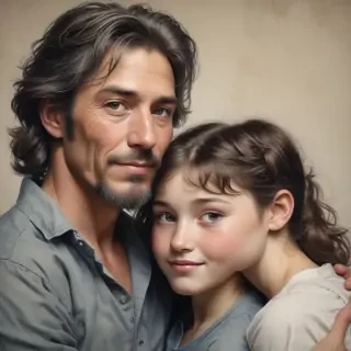 drawings of family