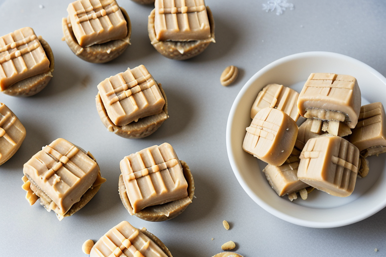 frozen banana peanut butter bites