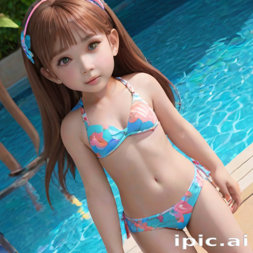 ai little girl bikini
