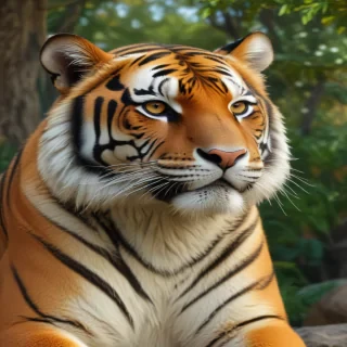 tiger cartoon tiger