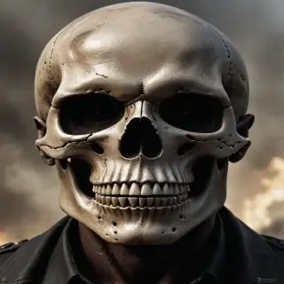 skull face png