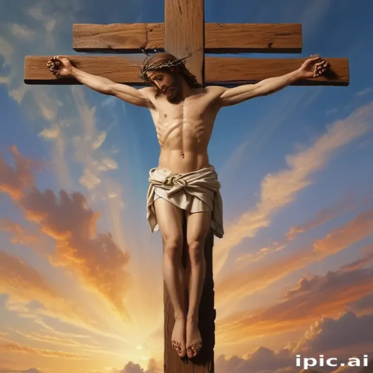 jesus on the cross pictures