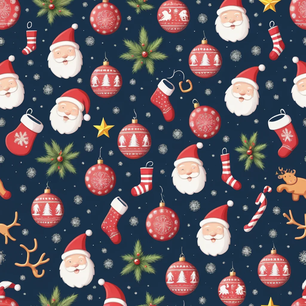 christmas pattern png