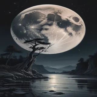aesthetic moon drawings