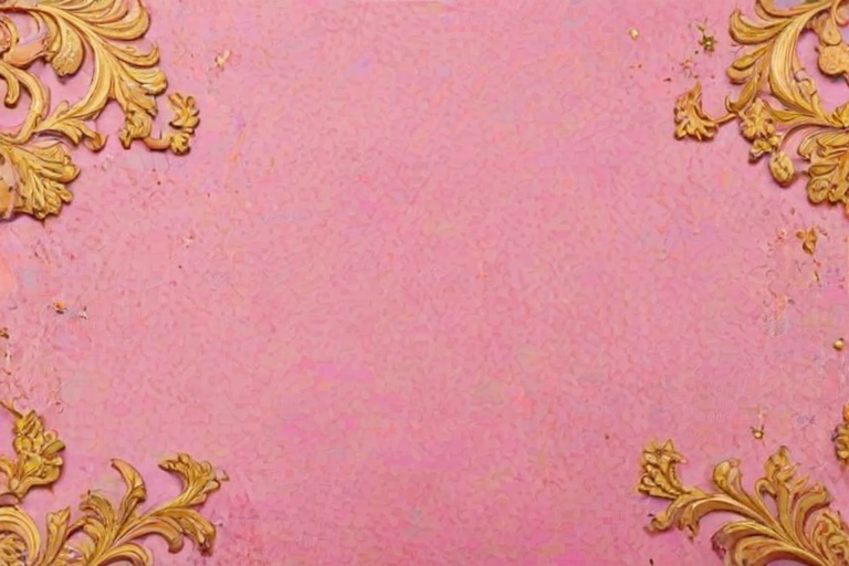 background pink and gold