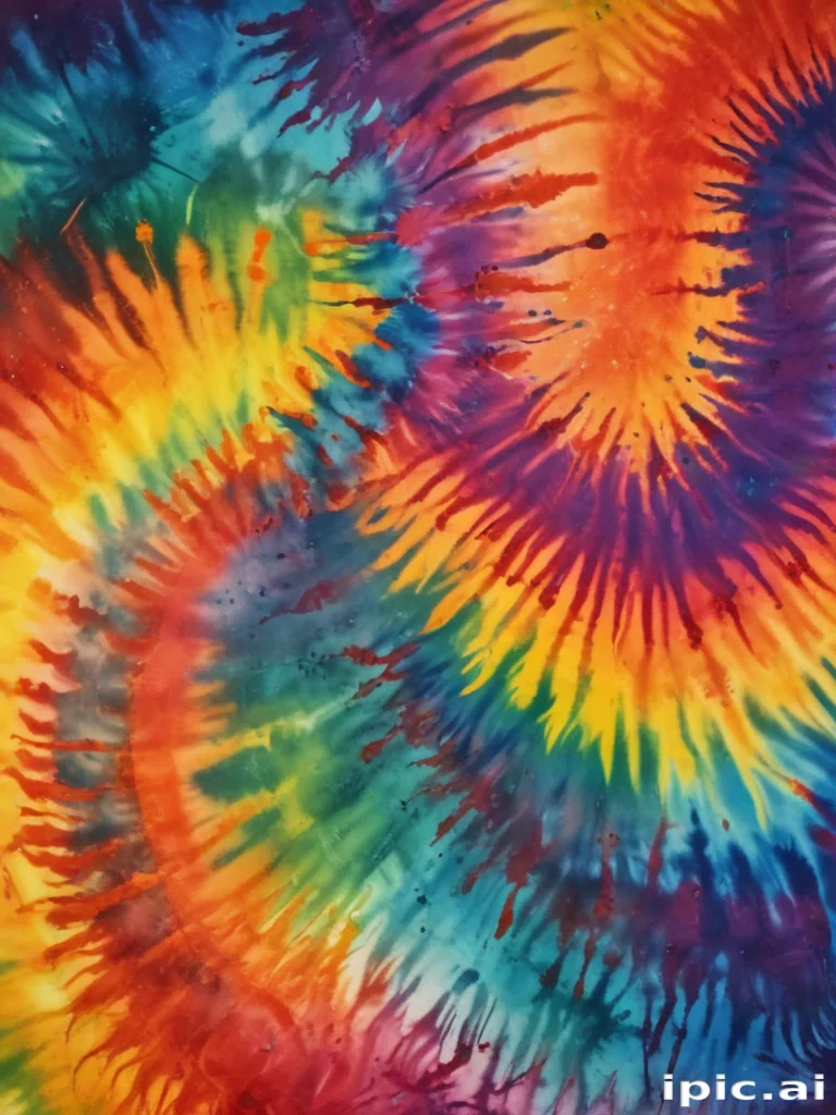 tie die background