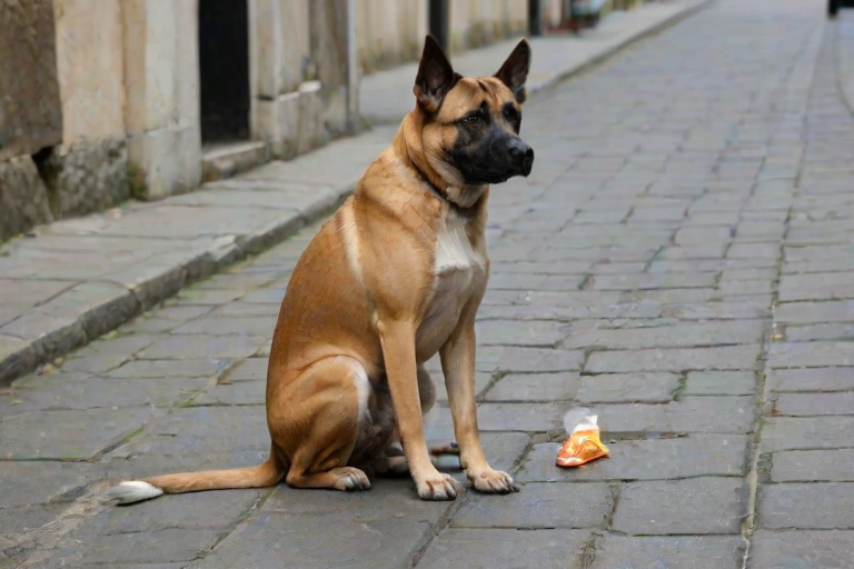 begging