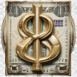 dollar sign transparent