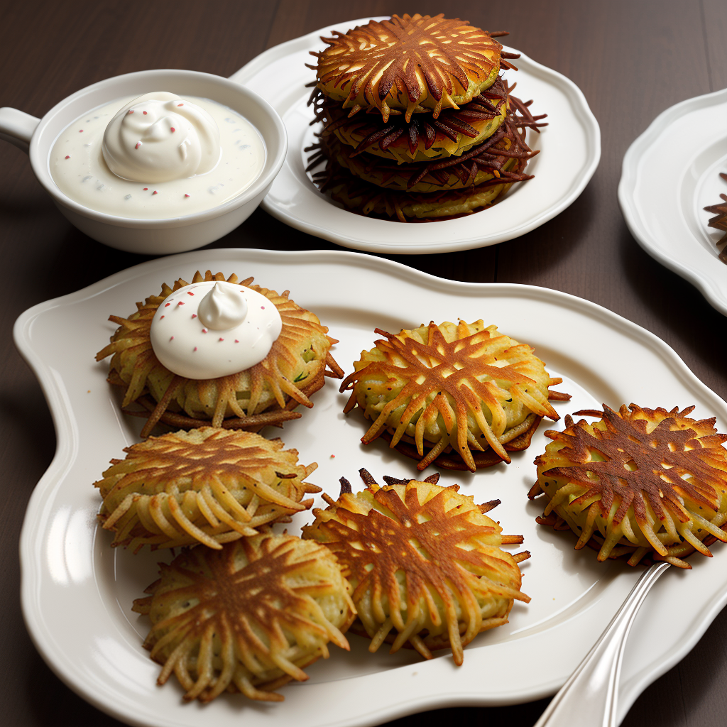 what to serve with latkes