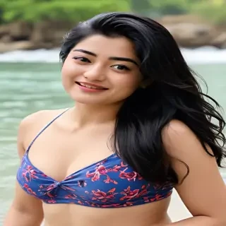 rashmika mandanna hot bikini