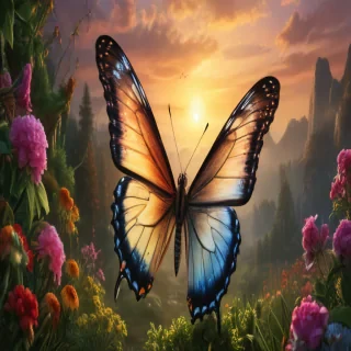 screensaver butterfly