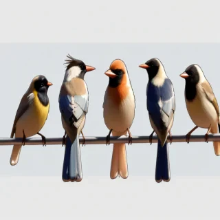 birds transparent