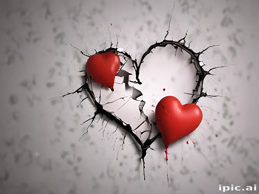 broken heart wallpaper