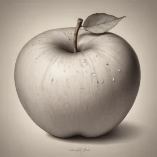 drawings of apples