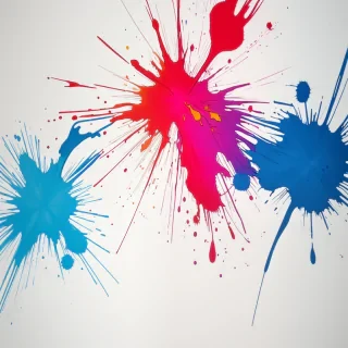 background paint splatter