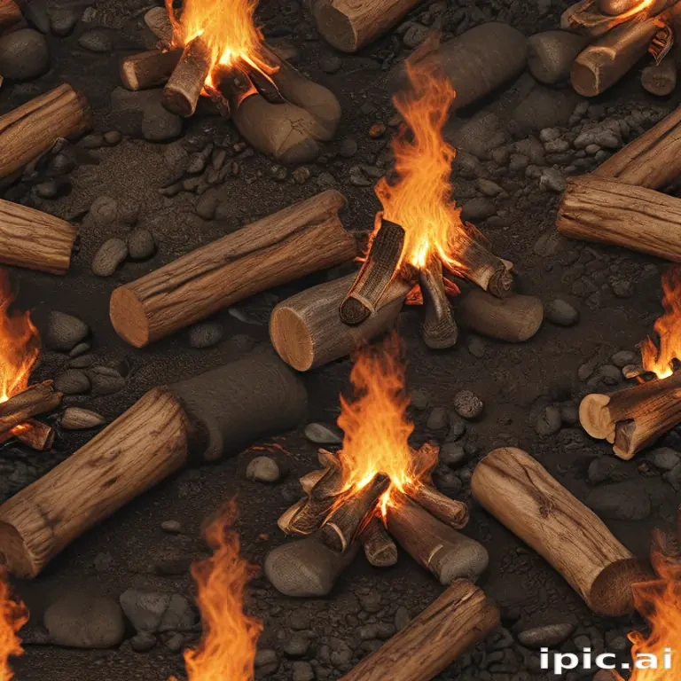 camp fire png