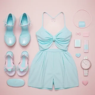 cute pastel blue aesthetic