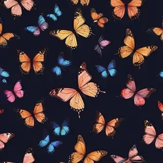 aesthetic butterfly background